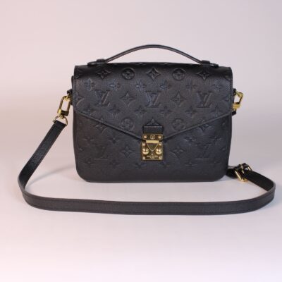 LV Pochette Metis Monogram Empreinte Black