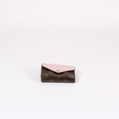 LV Rose Ballerine Monogram Canvas Zoe Wallet